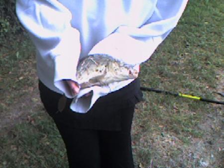alexandra avec une grose prise (lol)